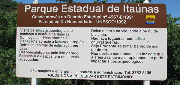 itaunas-placa-parque-estadual